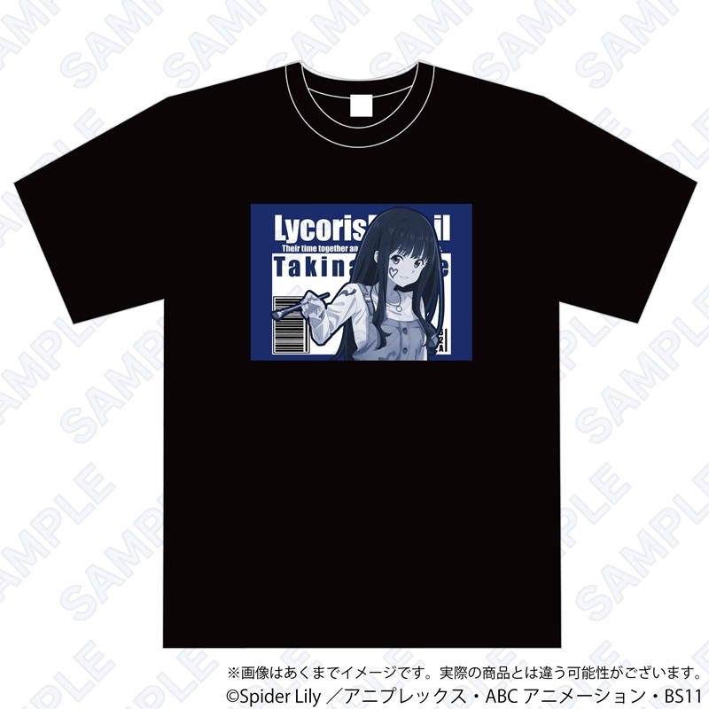 グッズ-Tシャツ】リコリス・リコイル Tシャツ ペインターver. Sit type 