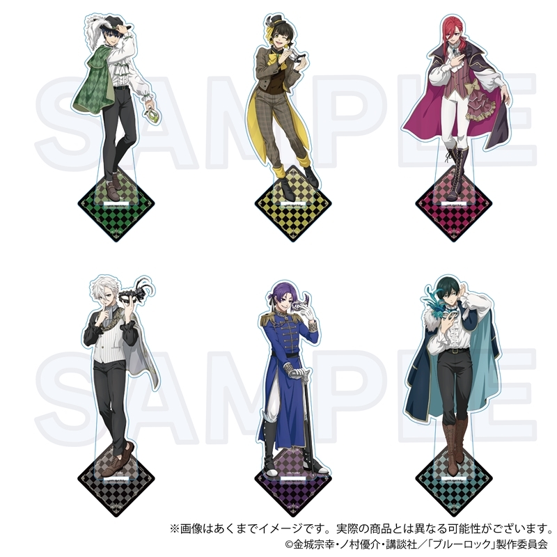 グッズ-スタンドポップ】ブルーロック アクリルスタンド 仮面舞踏会 ブルーロック 缶バッジ 仮面舞踏会 凪誠士郎