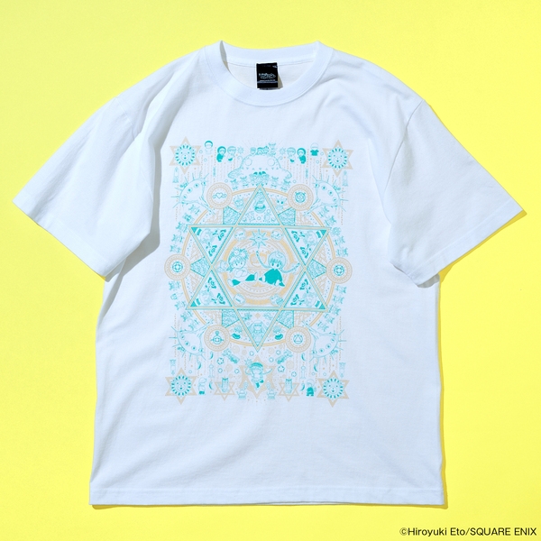 グッズ-Tシャツ】魔法陣グルグル ニコピョン族のTシャツ 光（ホワイト 