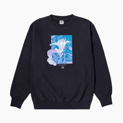 【グッズ-ウィンドブレーカー】ダンダダン Sweatshirt オカルンver.XLサイズ