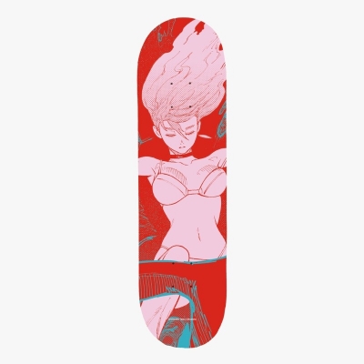 【グッズ-その他】ダンダダン Skateboard Deck