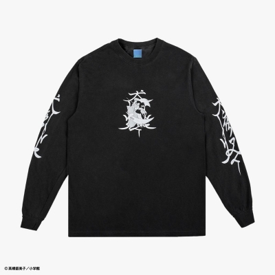 【グッズ-Tシャツ】犬夜叉 Long Sleeve Tee 明日 Mサイズ