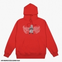 【グッズ-ウィンドブレーカー】ドラゴンボール Hoodie ゴテンクス レッド XXLサイズの画像