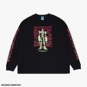 【グッズ-Tシャツ】デジモンアドベンチャー Long Sleeve Tee アンドロモン Lサイズの画像