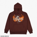 【グッズ-ウィンドブレーカー】デジモンアドベンチャー Hoodie スカルグレイモン Lサイズの画像