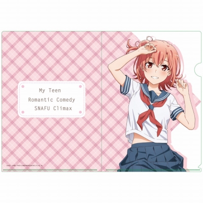 【グッズ-クリアファイル】やはり俺の青春ラブコメはまちがっている。完 【描き下ろし】クリアファイル 結衣(セーラー服/正面)