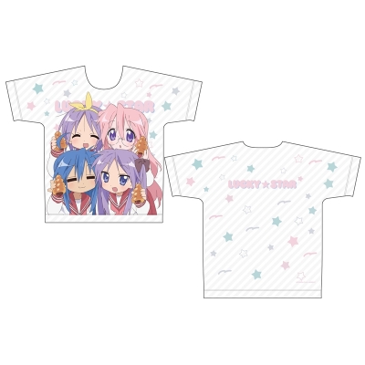 【グッズ-Tシャツ】らき☆すた フルグラフィックシャツ チョココロネ XL