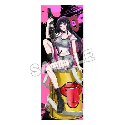【グッズ-タペストリー】ロックは淑女の嗜みでして ほぼ等身大タペストリー/黒鉄音羽