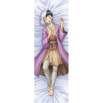 【グッズ-ピローケース】Dr.STONE 【描き下ろし】プレミアム抱き枕カバー あさぎりゲン 【再販】