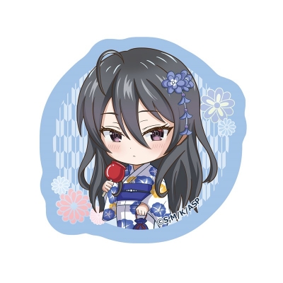 【グッズ-コースター】時々ボソッとロシア語でデレる隣のアーリャさん 【描き起こし】ダイカットクッションコースター 綾乃(浴衣)