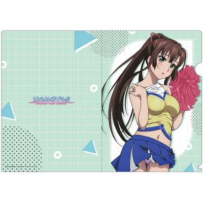 【グッズ-クリアファイル】ストライク・ザ・ブラッド 描き下ろしクリアファイル 紗矢華(チアガール)
