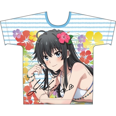 【グッズ-Tシャツ】やはり俺の青春ラブコメはまちがっている。完 【描き下ろし】フルグラフィックTシャツM 雪ノ下雪乃(水着)