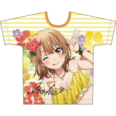 【グッズ-Tシャツ】やはり俺の青春ラブコメはまちがっている。完 【描き下ろし】フルグラフィックTシャツM 一色いろは(水着)