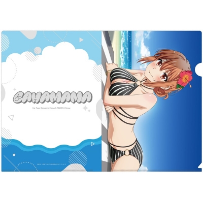 【グッズ-クリアファイル】やはり俺の青春ラブコメはまちがっている。完 【描き下ろし】クリアファイル 由比ヶ浜母(水着)