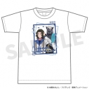 【グッズ-Tシャツ】DIGIMON BEATBREAK Tシャツ キョウ&ムラサメモン(マリンルックver) Lの画像