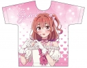 【グッズ-Tシャツ】彼女、お借りします 描き下ろしフルグラフィックTシャツ 桜沢墨(アイドル)XLの画像