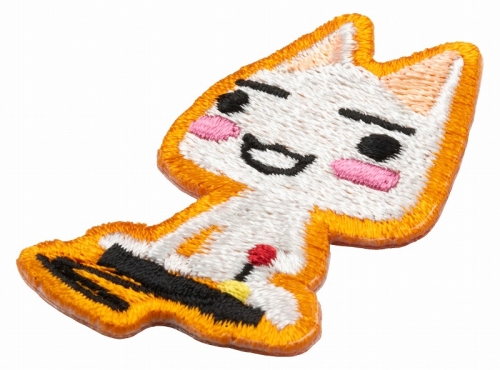 グッズ-ステッカー】どこでもいっしょ 刺繍ステッカー （テレビ 