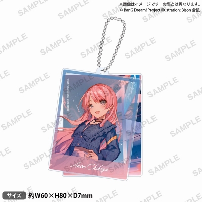 【グッズ-キーホルダー】BanG Dream! It's MyGO!!!!! スライドアクリルキーホルダー 千早愛音 記念ビジュアル ver.