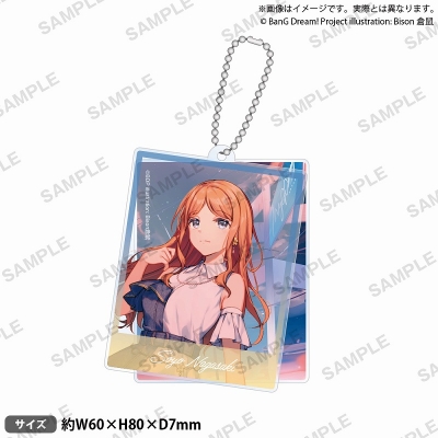 【グッズ-キーホルダー】BanG Dream! It's MyGO!!!!! スライドアクリルキーホルダー 長崎そよ 記念ビジュアル ver.