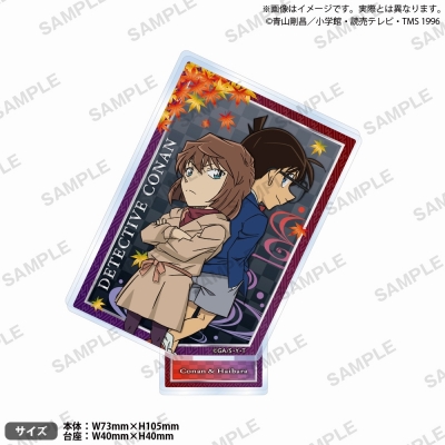 【グッズ-スタンドポップ】名探偵コナン スクエアアクリルスタンド vol.3 江戸川コナン&灰原哀