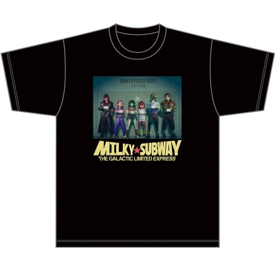 【グッズ-Tシャツ】銀河特急ミルキー☆サブウェイ Tシャツコレクション 全員集合/Lサイズ