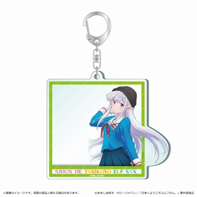 【グッズ-キーホルダー】日本へようこそエルフさん。 フォトフレーム風キーホルダー/マリー A