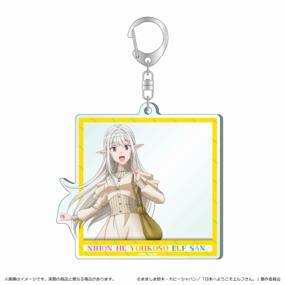 【グッズ-キーホルダー】日本へようこそエルフさん。 フォトフレーム風キーホルダー/マリー B