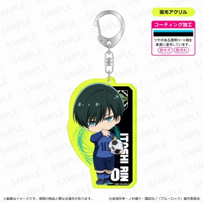 【グッズ-キーホルダー】ブルーロック 蛍光キーホルダー/糸師 凛