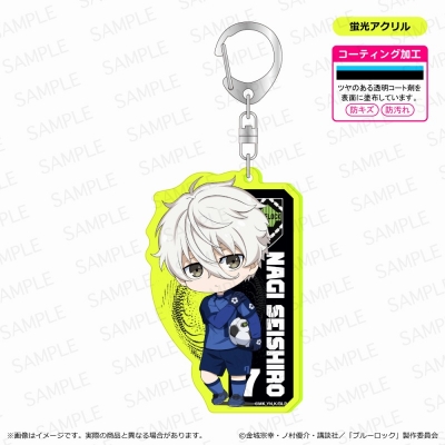 【グッズ-キーホルダー】ブルーロック 蛍光キーホルダー/凪 誠士郎