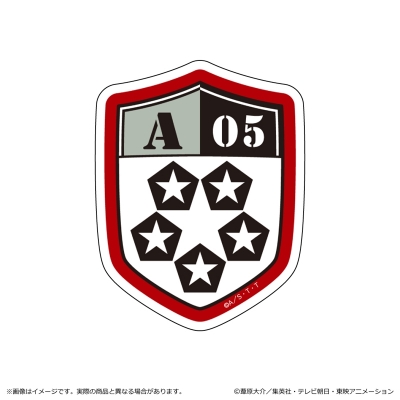 【グッズ-ステッカー】ワールドトリガー <黒ベストスーツver.> 第3 弾 ステッカー/嵐山隊エンブレム