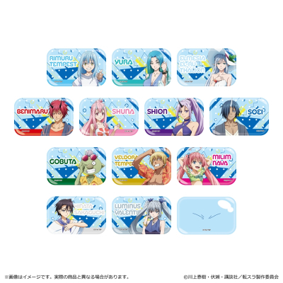 【グッズ-バッチ】劇場版 転生したらスライムだった件 蒼海の涙編 スクエア缶バッジ