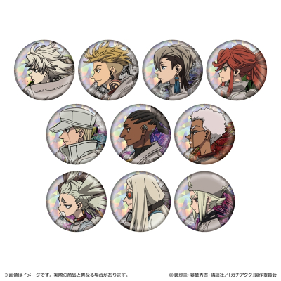 【グッズ-バッチ】ガチアクタ ホログラム缶バッジ