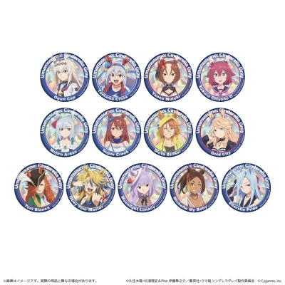 【グッズ-バッチ】アニメ『ウマ娘 シンデレラグレイ』 トレーディングホログラム缶バッジ