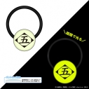 【グッズ-ヘアバンド】BLEACH 千年血戦篇 蓄光アクリルヘアゴム/五番隊 羽織マークの画像