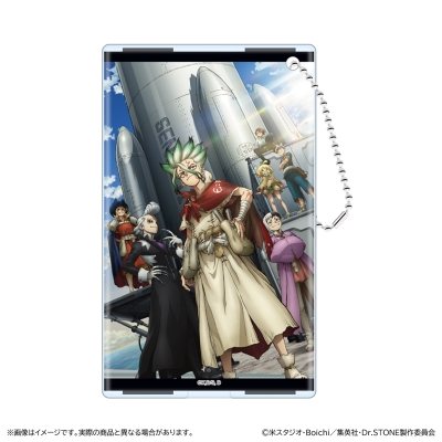 【グッズ-パスケース】Dr.STONE クリアパスケース/キービジュアル