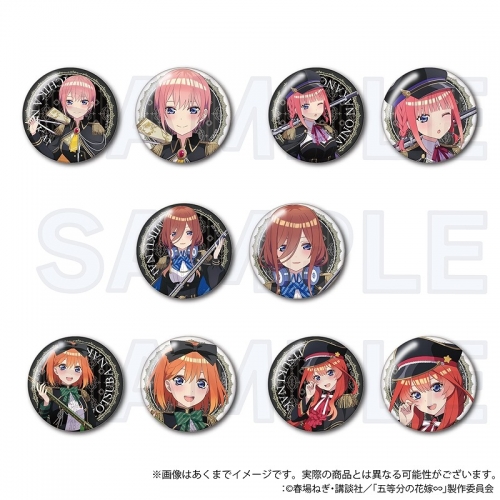 グッズ-バッチ】五等分の花嫁∽ 缶バッジセット ミリタリーロリータver 
