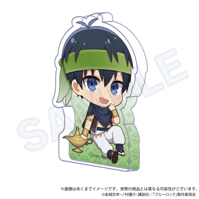 【グッズ-置きもの】ブルーロック ミニキャラアクリルブロック アラビアンver. 潔 世一