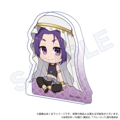 【グッズ-置きもの】ブルーロック ミニキャラアクリルブロック アラビアンver. 御影 玲王