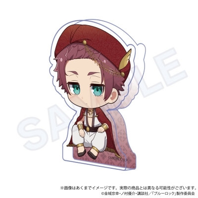 【グッズ-置きもの】ブルーロック ミニキャラアクリルブロック アラビアンver. 糸師 冴