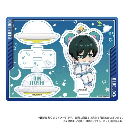 【グッズ-スタンドポップ】ブルーロック ゆらゆらアクリルスタンド うちゅーじん ver. 糸師 凛