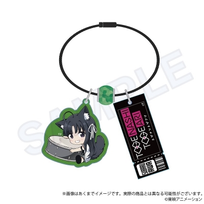 【グッズ-キーホルダー】ガールズバンドクライ ワイヤーキーホルダー ネコミミver. 安和 すばる