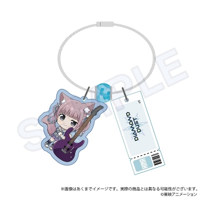 【グッズ-キーホルダー】ガールズバンドクライ ワイヤーキーホルダー ネコミミver. ヒナ