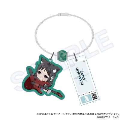 【グッズ-キーホルダー】ガールズバンドクライ ワイヤーキーホルダー ネコミミver. リン