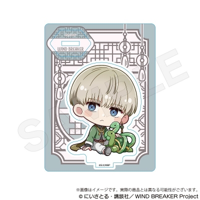 【グッズ-スタンドポップ】WIND BREAKER ミニキャラスタンド 五獣ver. 梶蓮