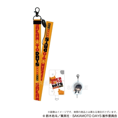 【グッズ-携帯グッズ】TVアニメ『SAKAMOTO DAYS』 ストラップ付きフォンタブ ポーチいんver. 勢羽 夏生