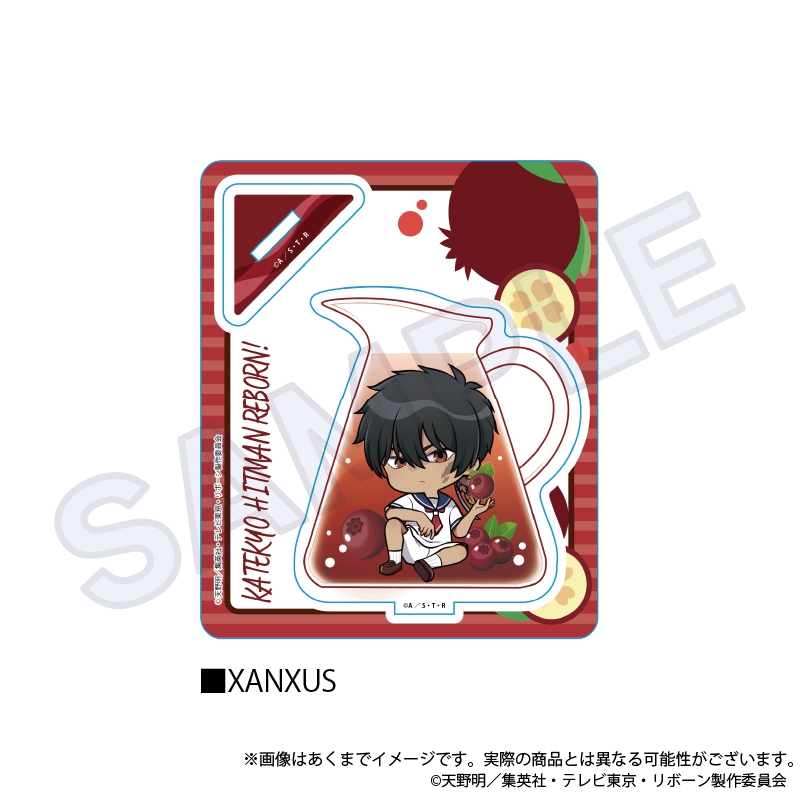 【グッズ-スタンドポップ】家庭教師ヒットマンREBORN! ミニキャラスタンド　フルーツポップver.　XANXUS
