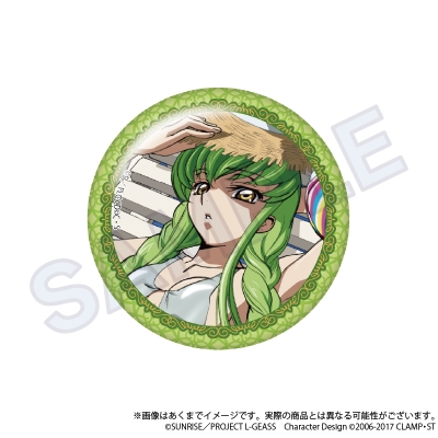 【グッズ-バッチ】コードギアス 反逆のルルーシュ トレーディングコレクション缶バッジ C.C.ver.