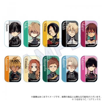 グッズ-バッチ】列強戦線 トレーディングスクエア缶バッジ【アニメイト 
