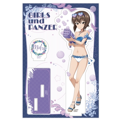 【グッズ-スタンドポップ】ガールズ&パンツァー 戦車道大作戦! アクリルスタンド(西住まほ/水着2024)