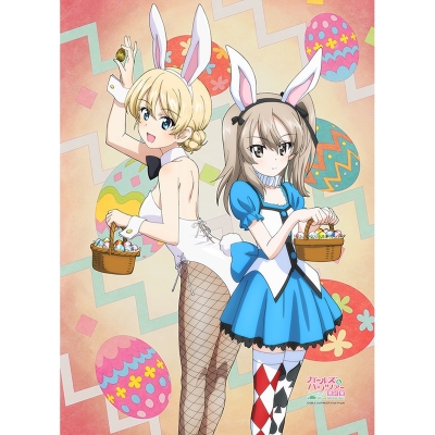 【グッズ-タペストリー】ガールズ&パンツァー 最終章 B2タペストリー(ダージリン&島田愛里寿/バニー)